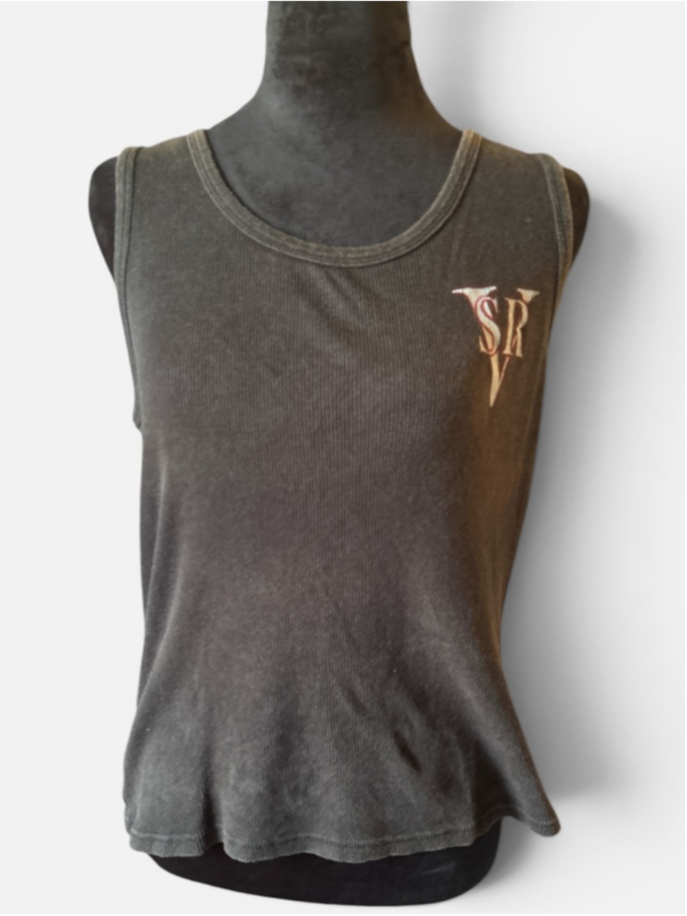 Vintage Black Anvil Stevie Ray Vaughn Tank Top - Size XL